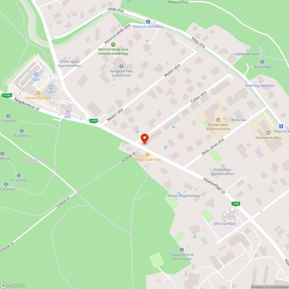 Balesetveszelyes gyalogatkelo bejelentés helye