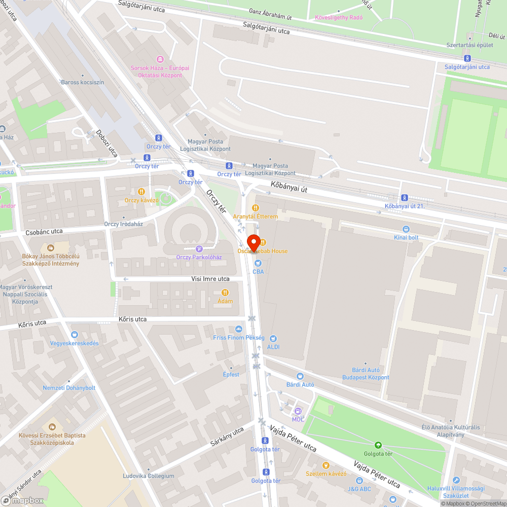 Eltévedt pálmafa bejelentés helye