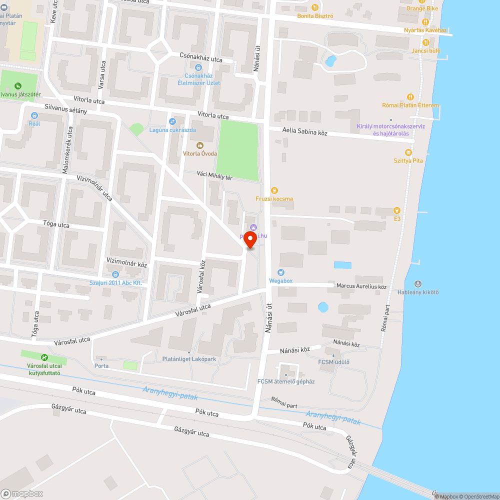 Elrohadt szemetes bejelentés helye