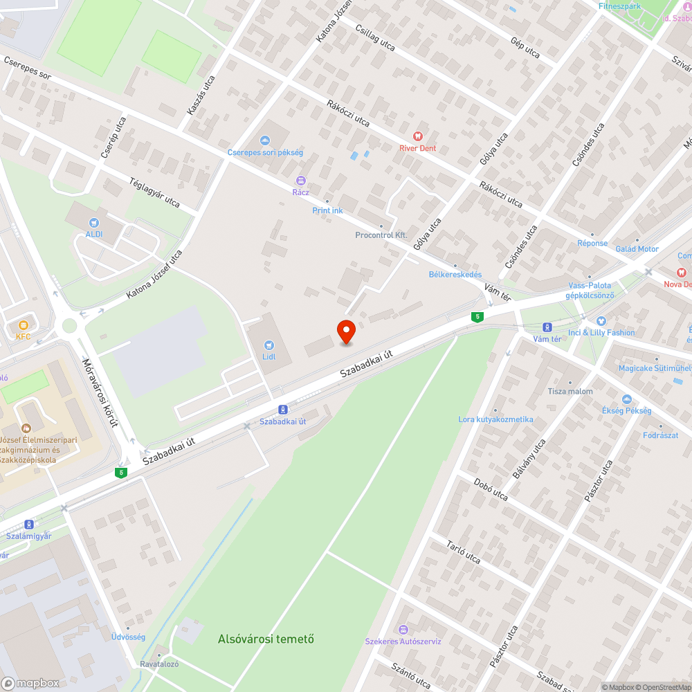 Üres táblakeret bejelentés helye