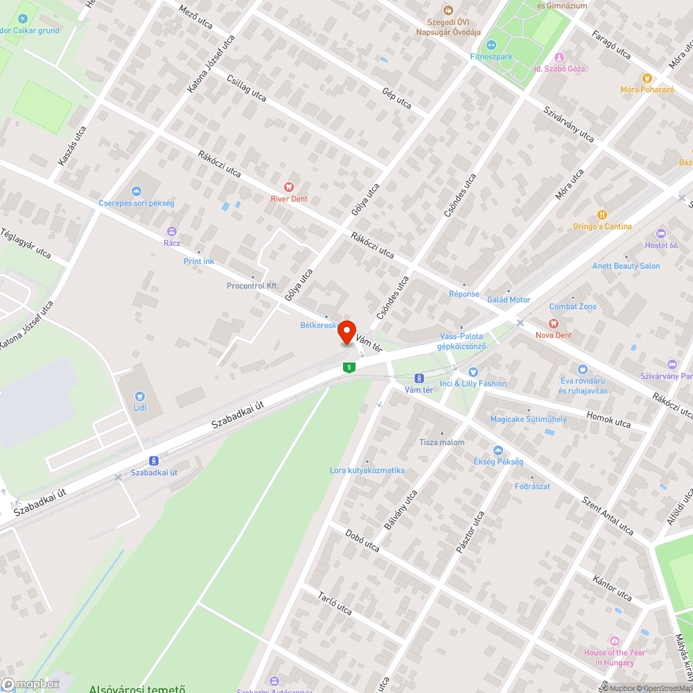 Felesleges oszlop - Cserepes sori piac bejáratánál bejelentés helye