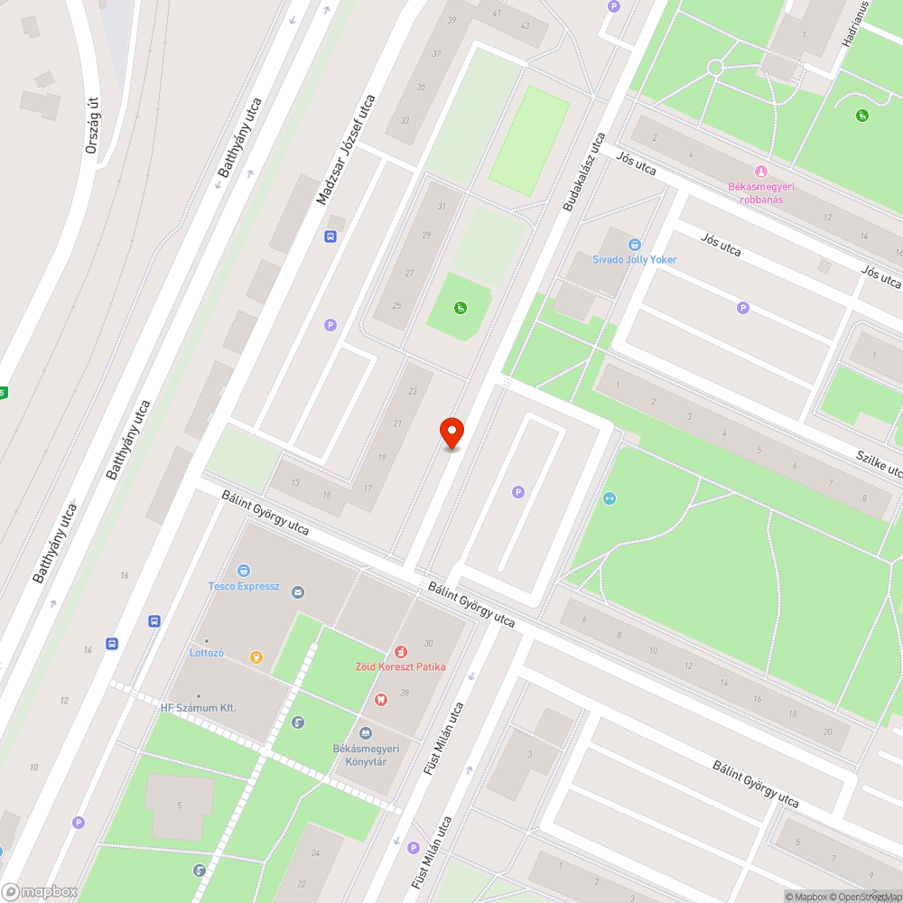 Sár és rengeteg falevél bejelentés helye