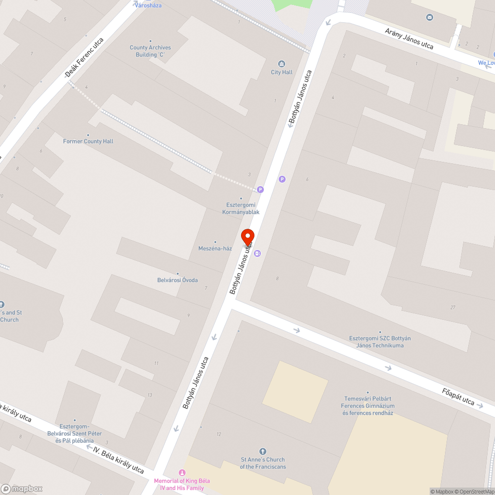 Hiányzó macskakő bejelentés helye