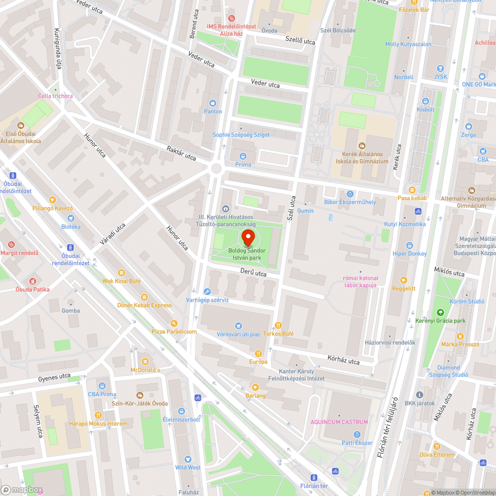 Megdőlt, feleslegessé vált fa támasztók bejelentés helye