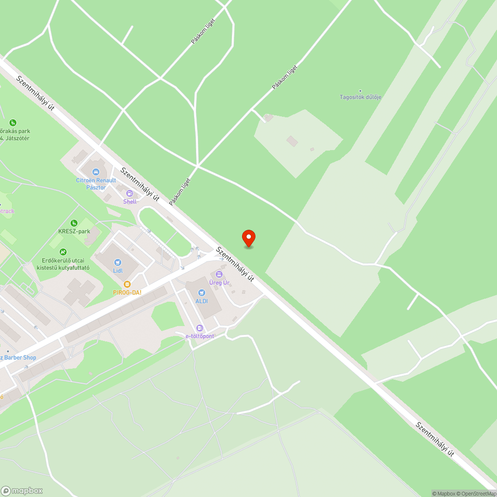 Táblák a fán bejelentés helye