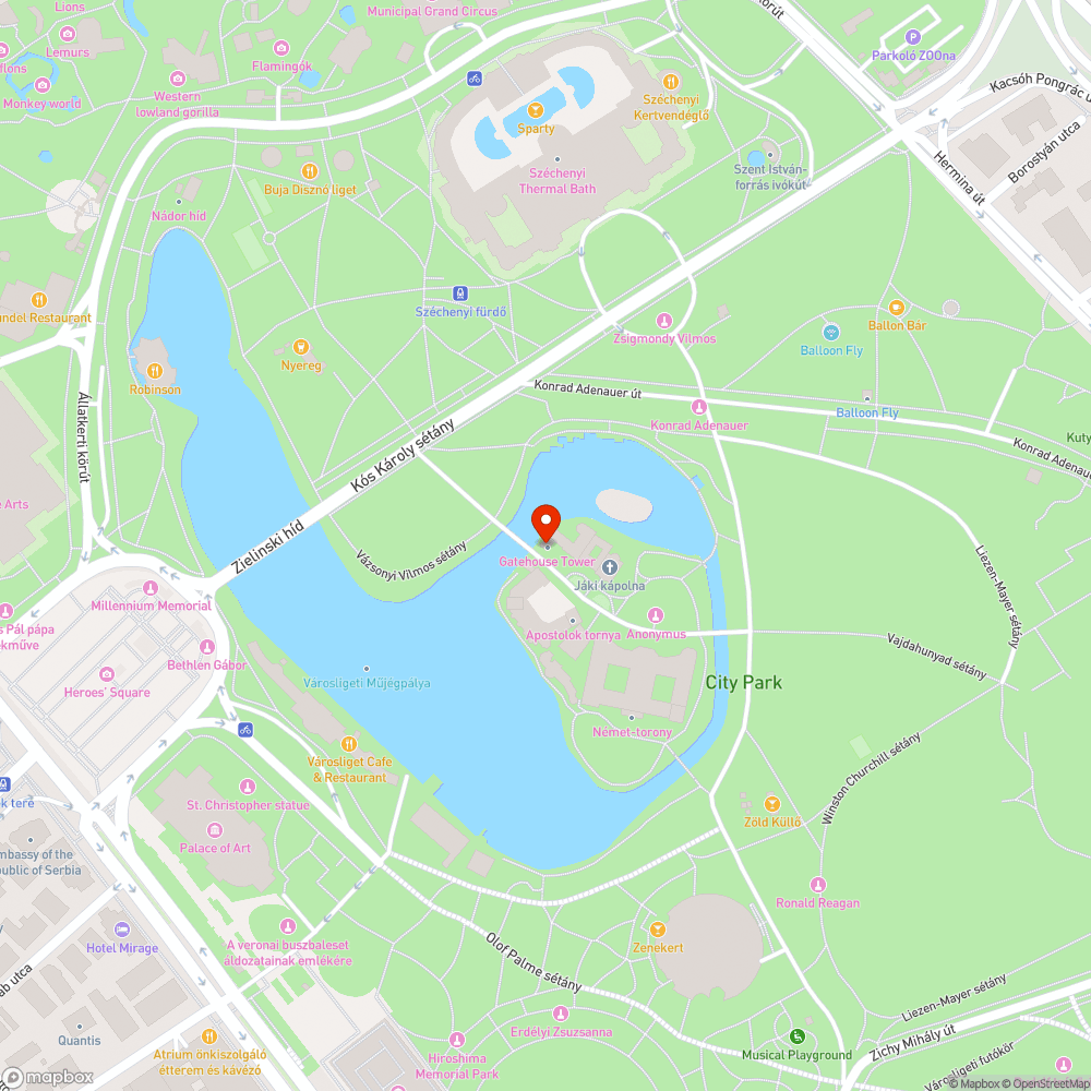 Kiégett lámpa bejelentés helye