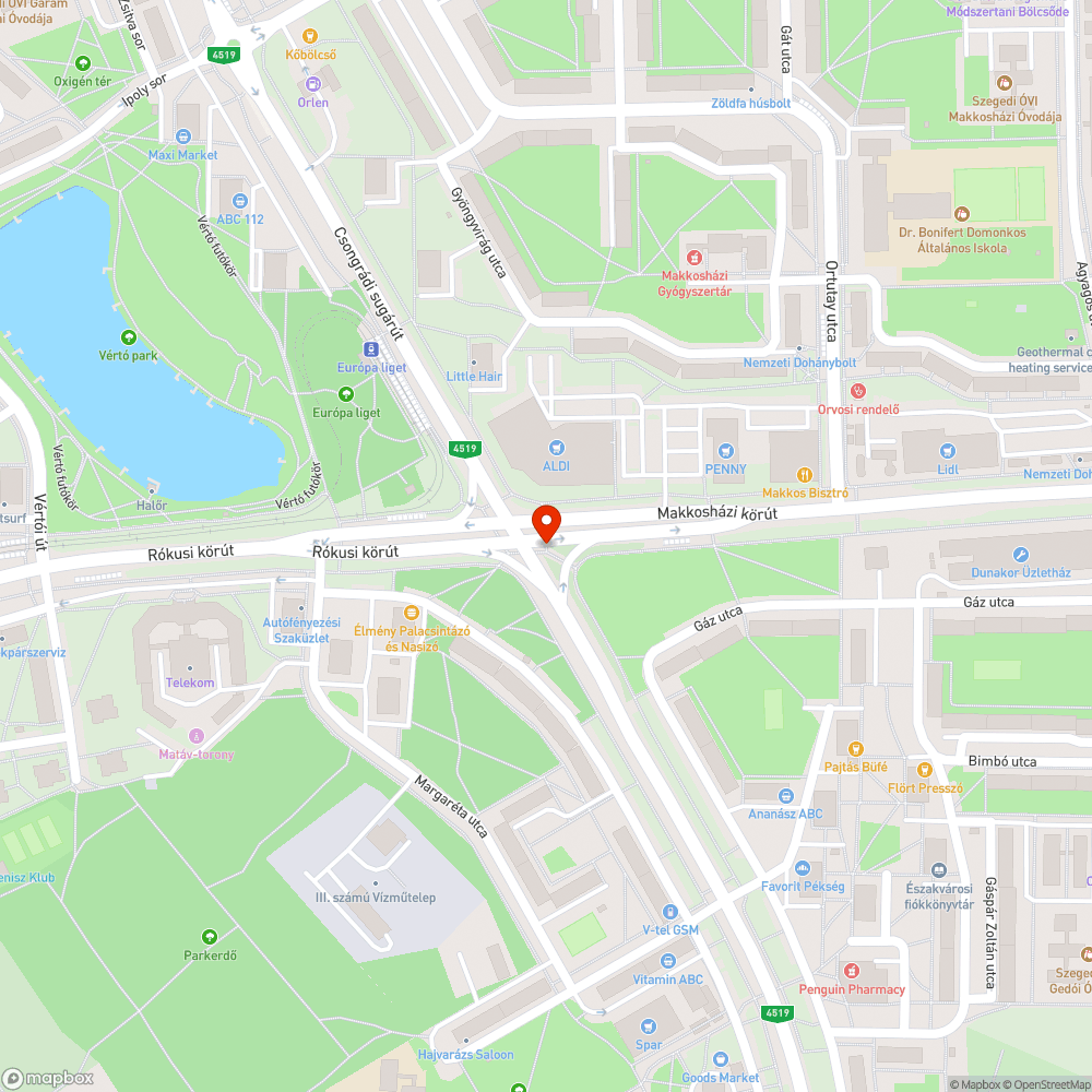 Aknafedél melletti lyuk bejelentés helye