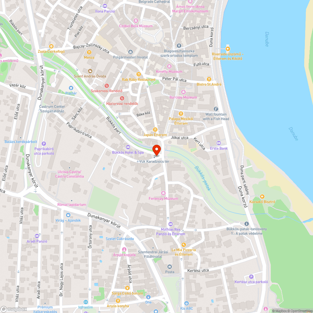 Kiégett lámpa bejelentés helye