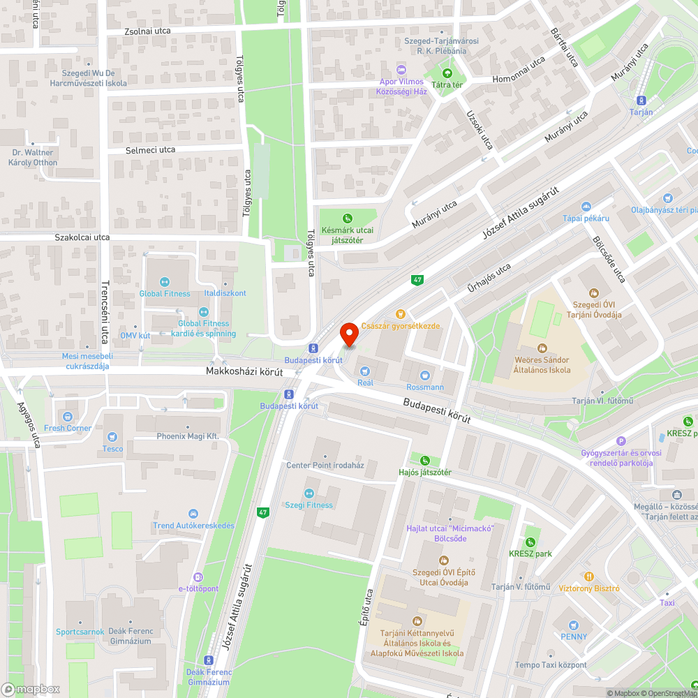 Hibás kerékpáros szervizpont bejelentés helye