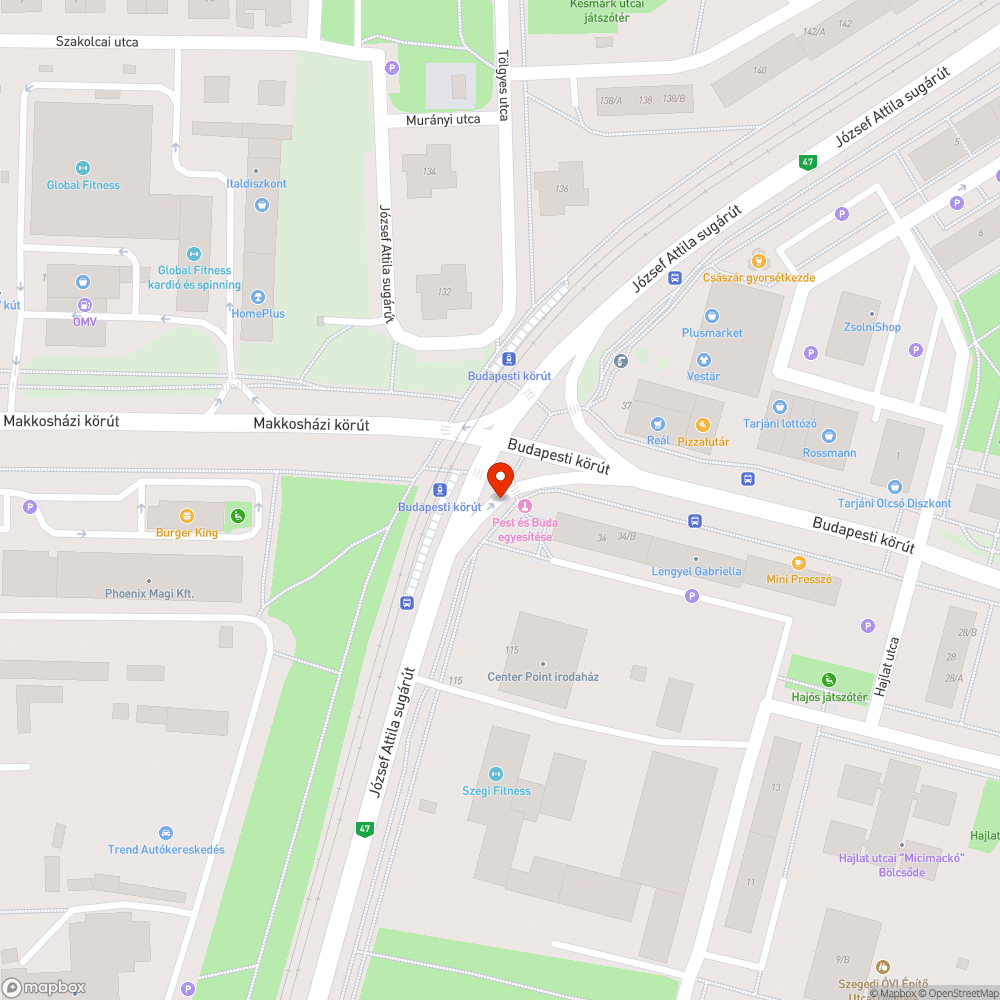 Túl a sövényen - Út a semmibe bejelentés helye