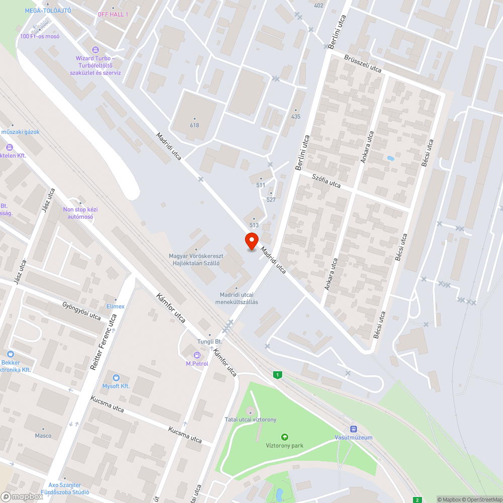 Elhagyott gépjármű roncs bejelentés helye