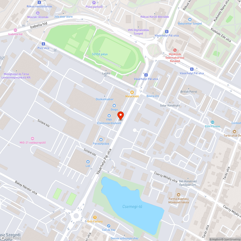 Elöregedett aknafedél - Vásárhelyi Pál utca, Élelmiszer diszkont előtt bejelentés helye