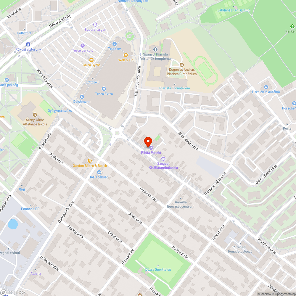 Beton törmelék a zöldövezetben - Körtöltés utca, Pilóta panzió előtt bejelentés helye