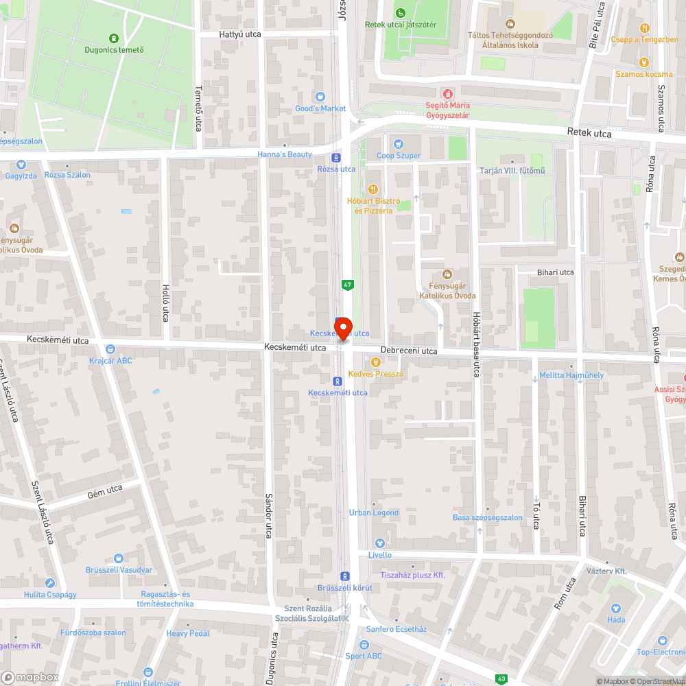 Balesetből ittmaradt roncsdarabok - József Attila sugárút és Kecskeméti utca sarka, sínek mellett a fa tövében bejelentés helye