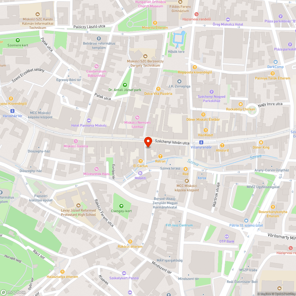 Nem működő világítás bejelentés helye