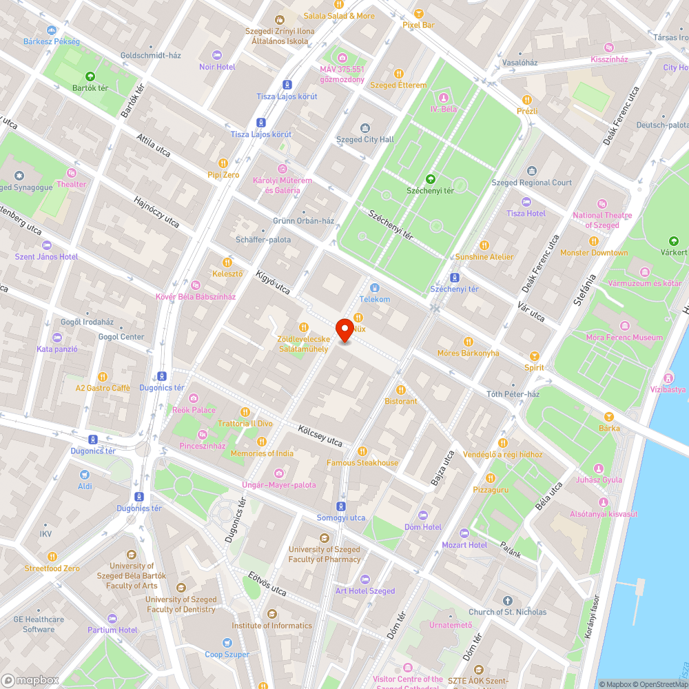 Nem világít a reflektor - Klauzál tér, Acapella cukrászda előtt bejelentés helye