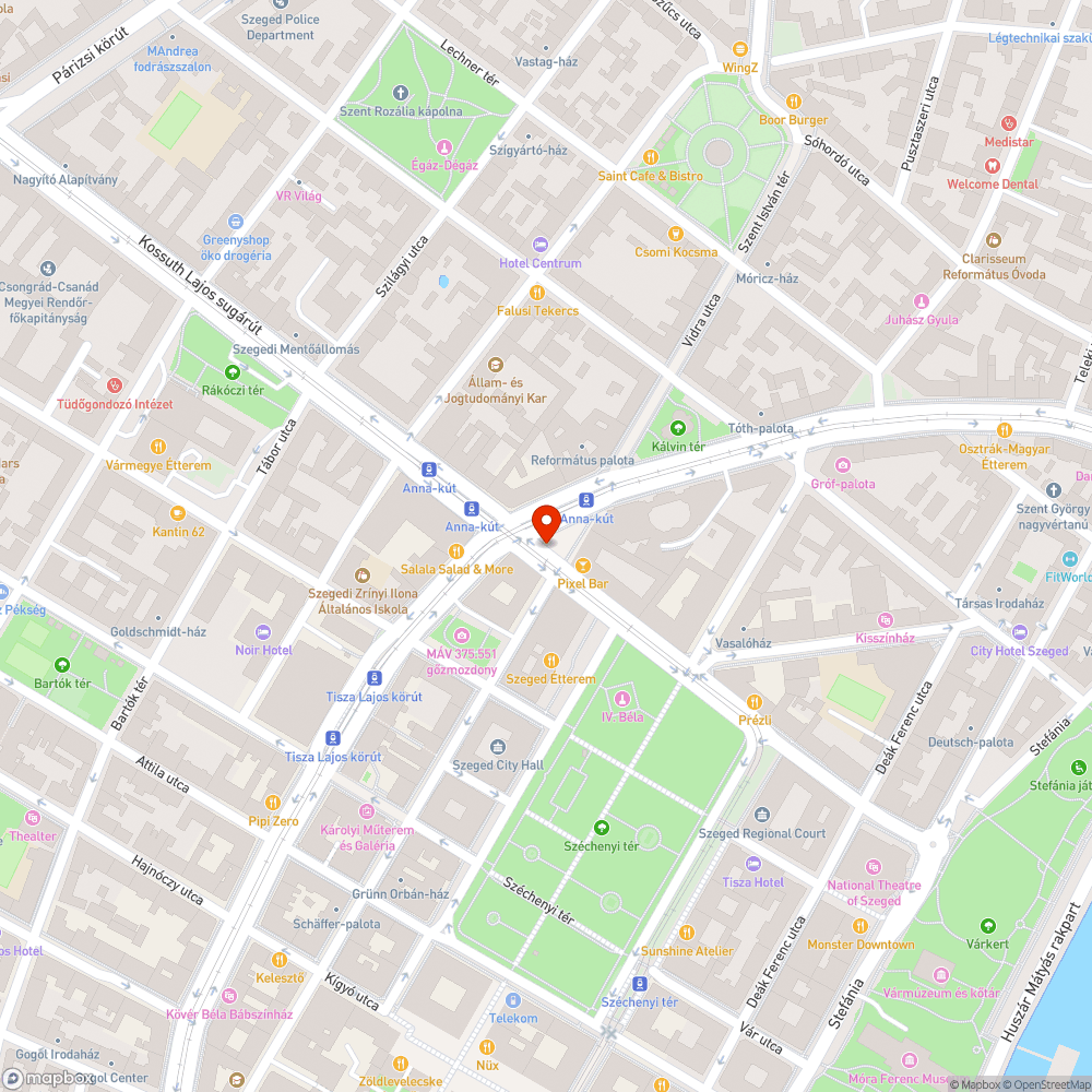 Nem világít a lámpa - Anna kútban bejelentés helye