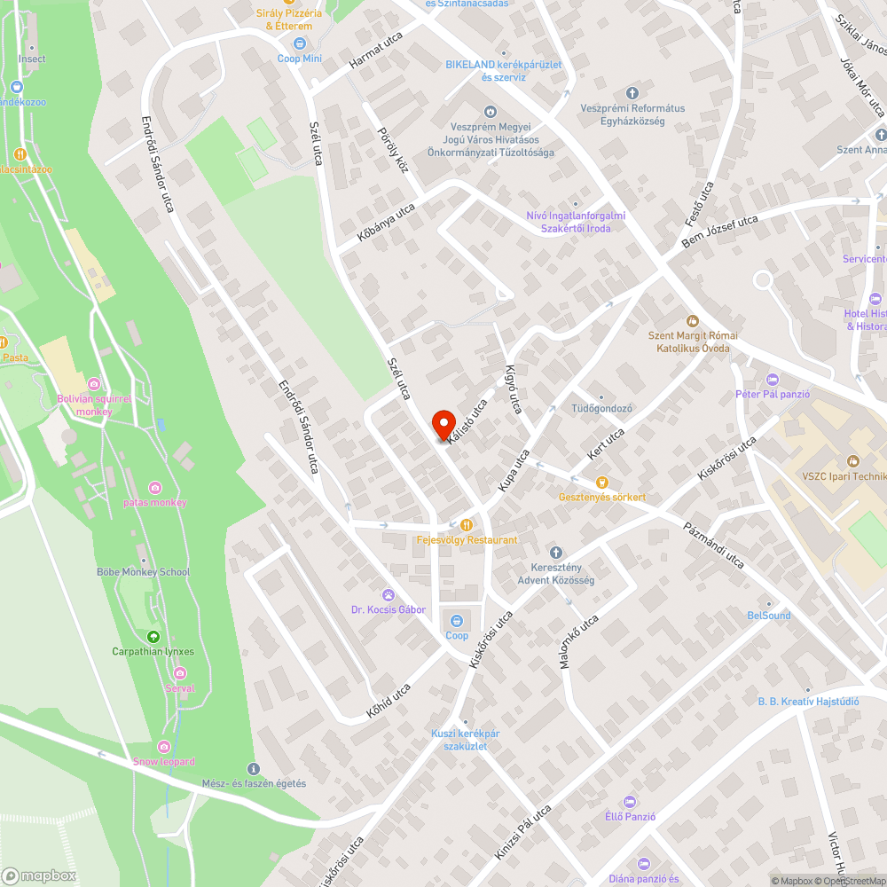 Járdára dőlő kerítés bejelentés helye