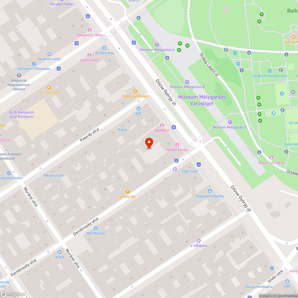 Koszos járda bejelentés helye