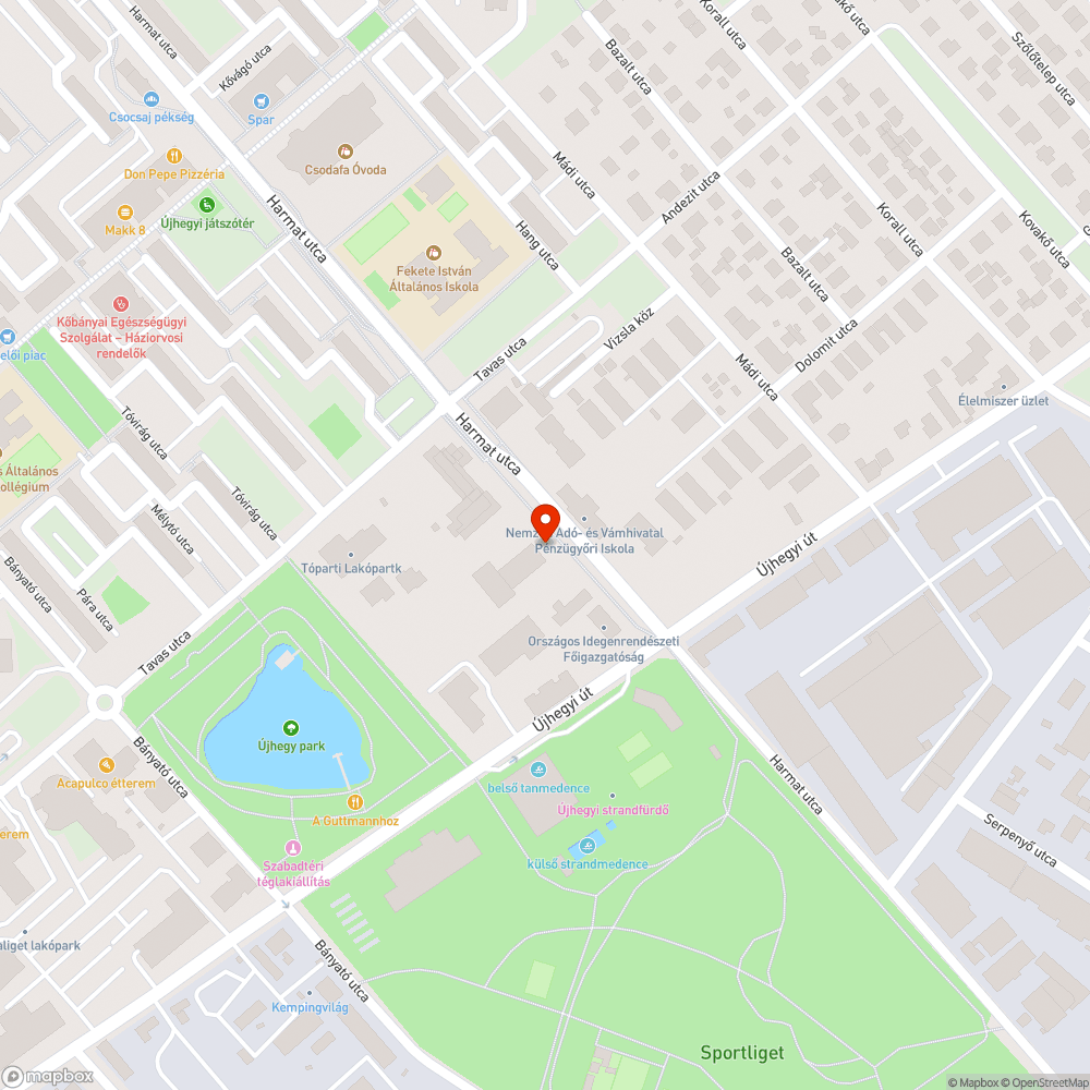 Hetek óta kidobott matracok a Harmat utcán bejelentés helye