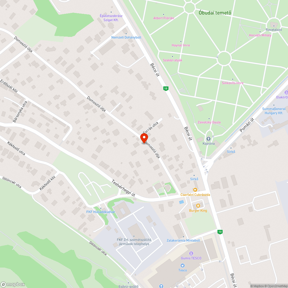 Lógó kábel bejelentés helye