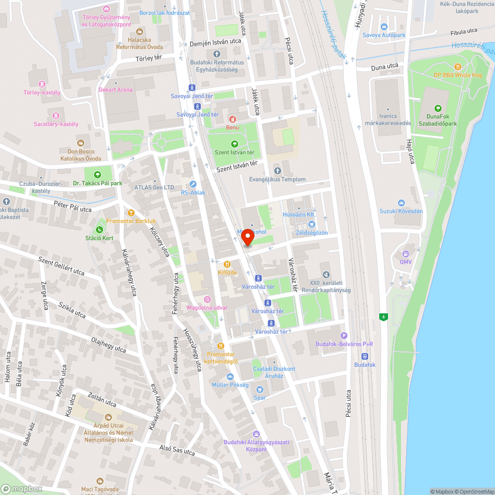 balesetveszélyes repedések a járdán - Budafok bejelentés helye