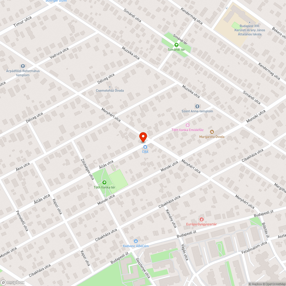 Instabil lámpaoszlop bejelentés helye