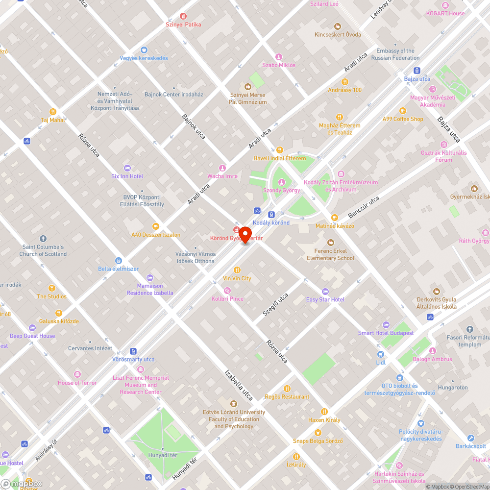 Sérült köztéri szemetes bejelentés helye