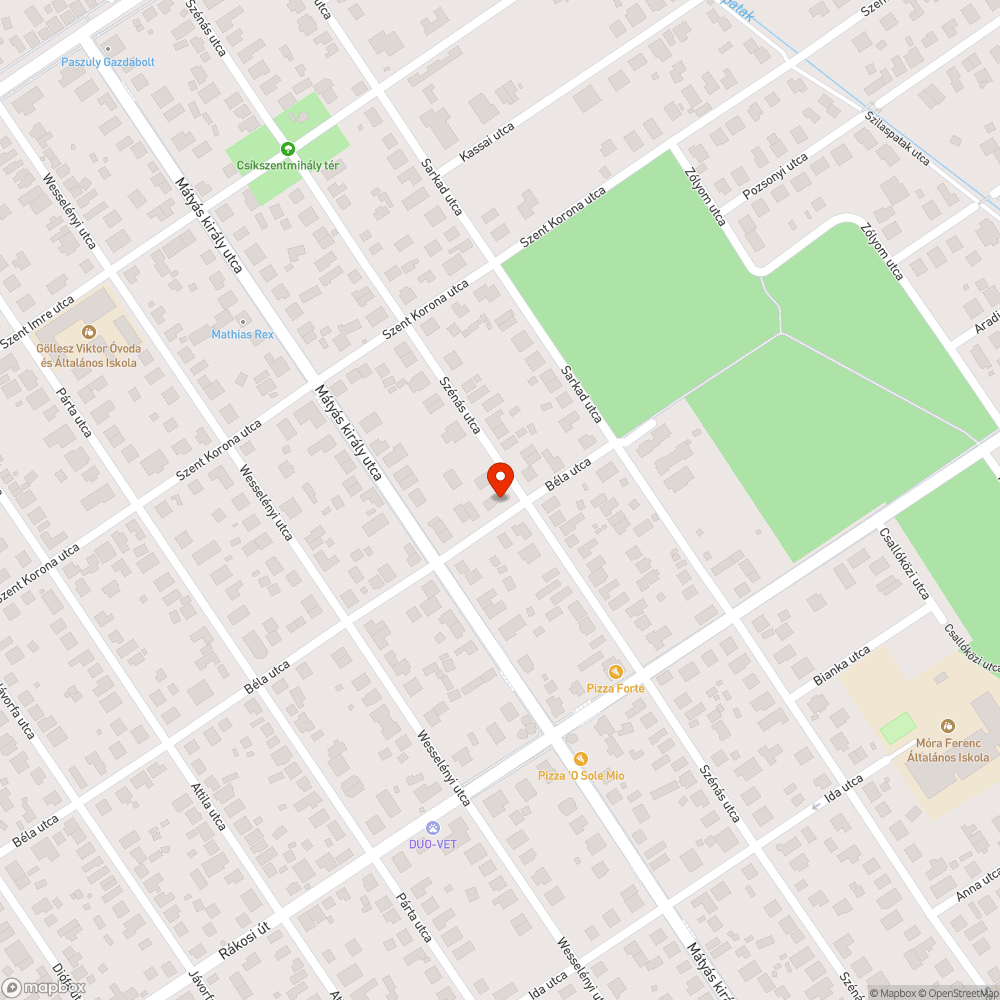 Szétszakadt védővezető bejelentés helye