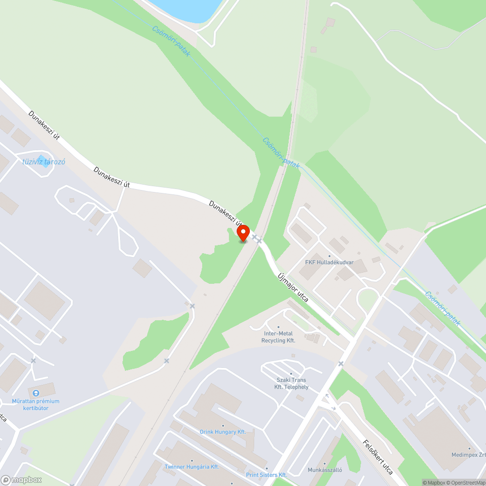 Az útra rálogó bokor, fa. bejelentés helye