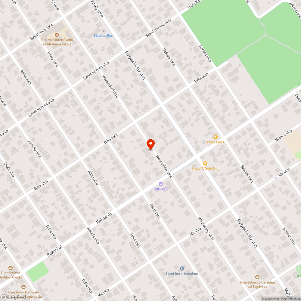 Hiányzó jelzőtábla bejelentés helye