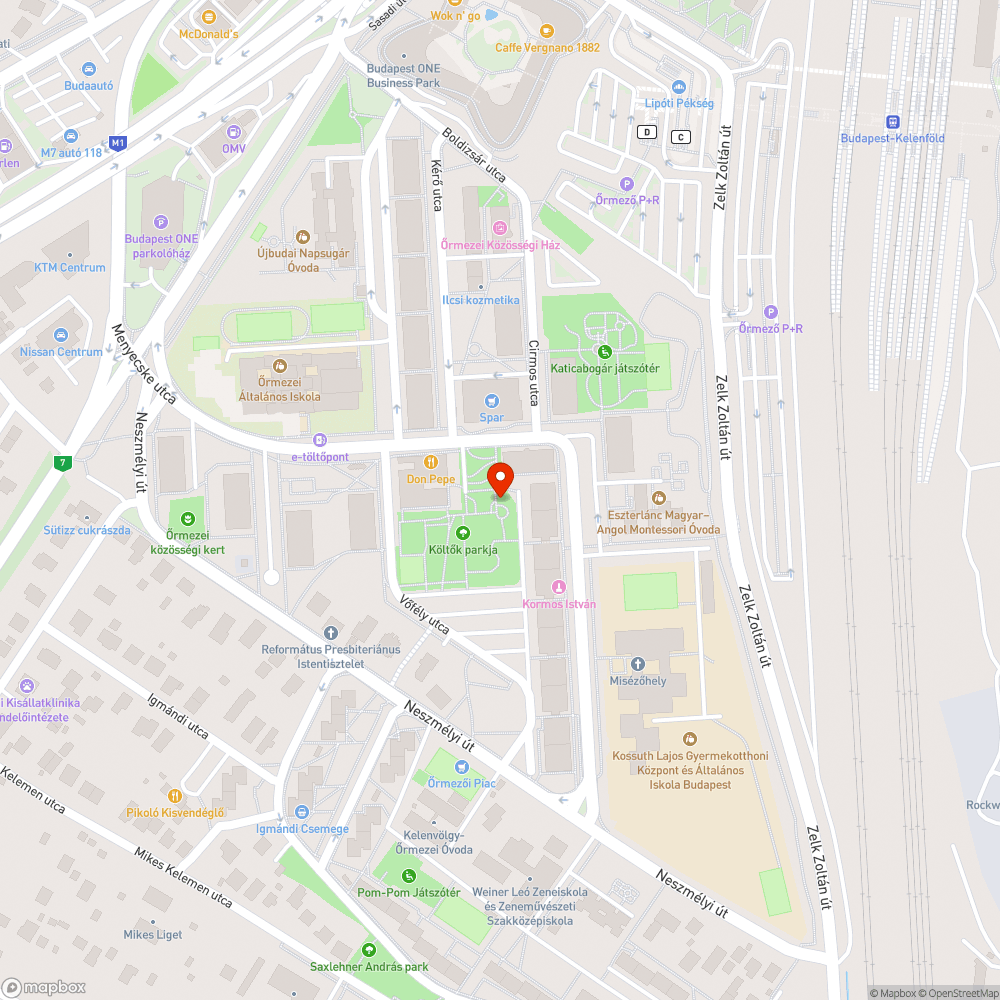 Megáll a víz a Hajós játszótéren bejelentés helye