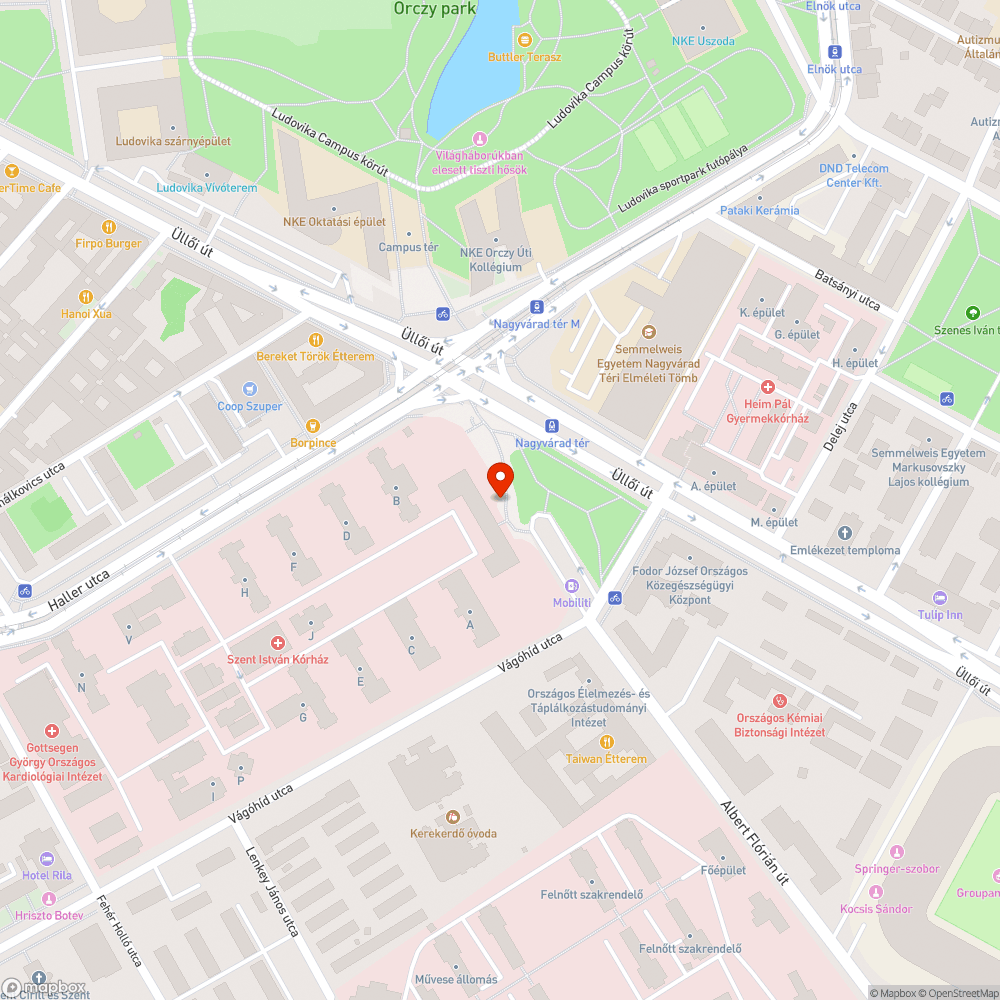 Közvilágítási oszlop elmozdult bejelentés helye