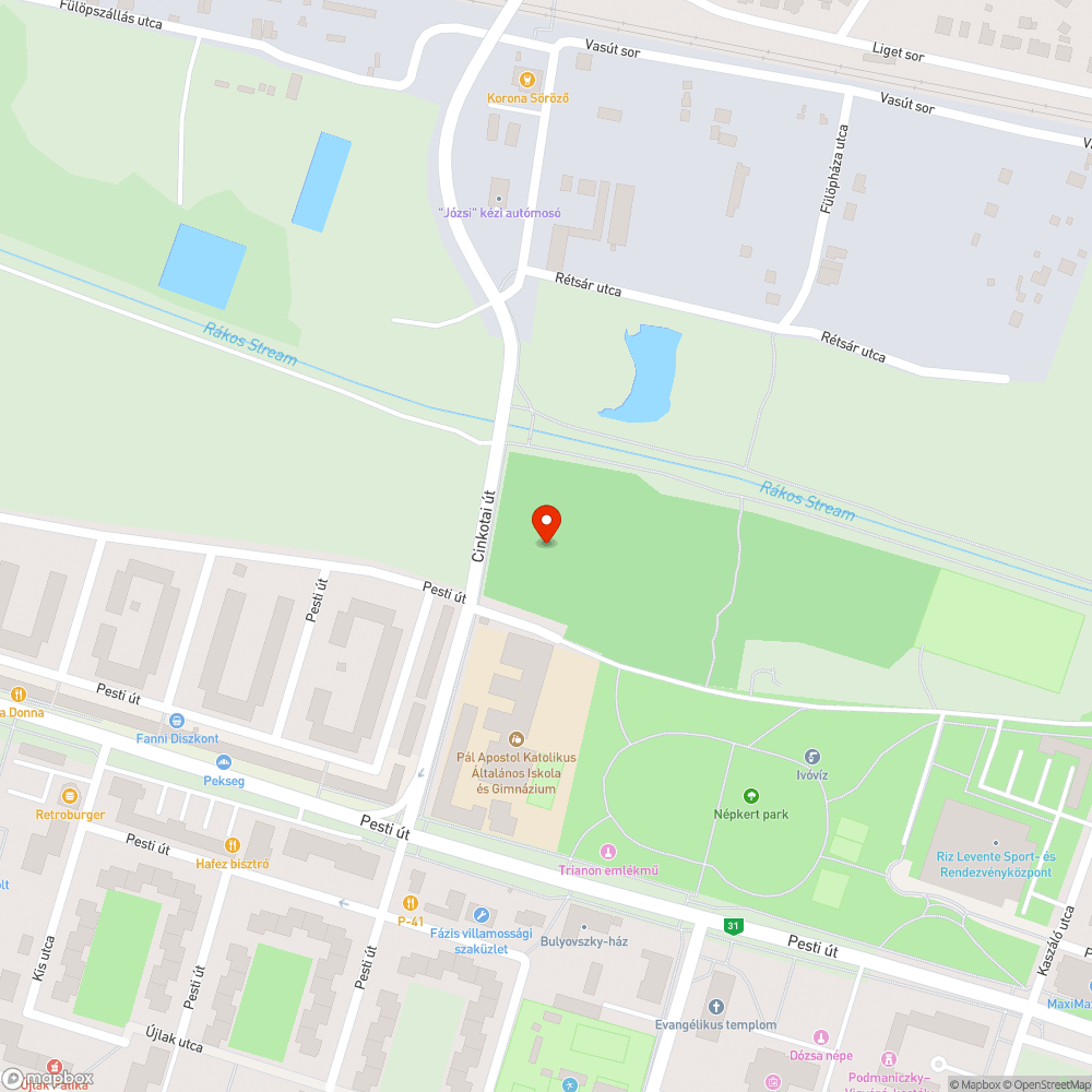 Rengeteg szemét bejelentés helye