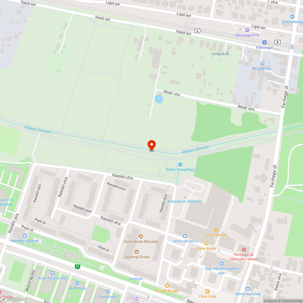 Még egy kitört facsemete bejelentés helye