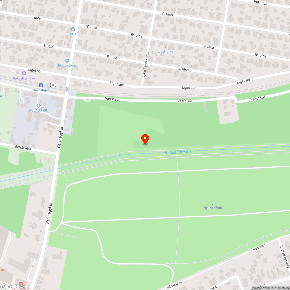 Balesetveszélyes akna bejelentés helye