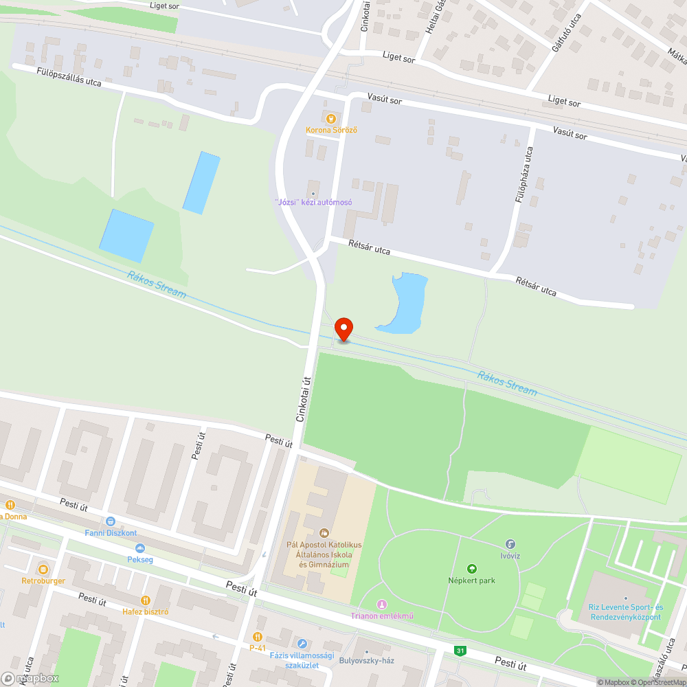 Kettő kiégett bejelentés helye