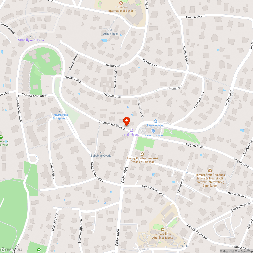 Elhagyott auto bejelentés helye