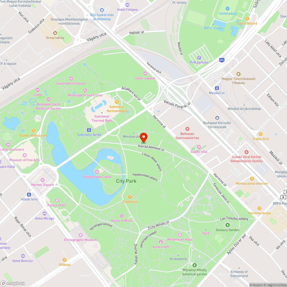 Kidőlt közmű bejelentés helye