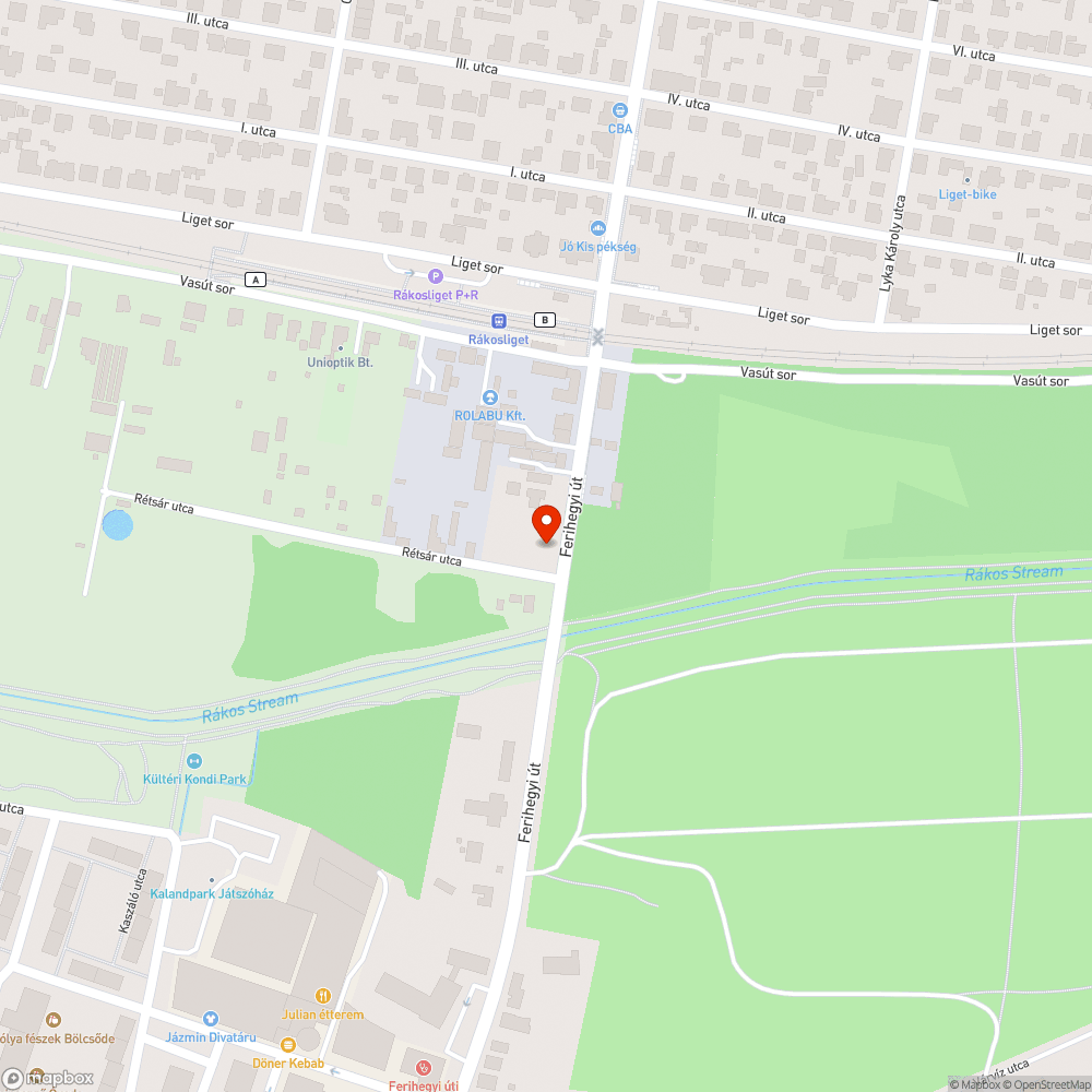 Autógumi és zöldhulladék bejelentés helye