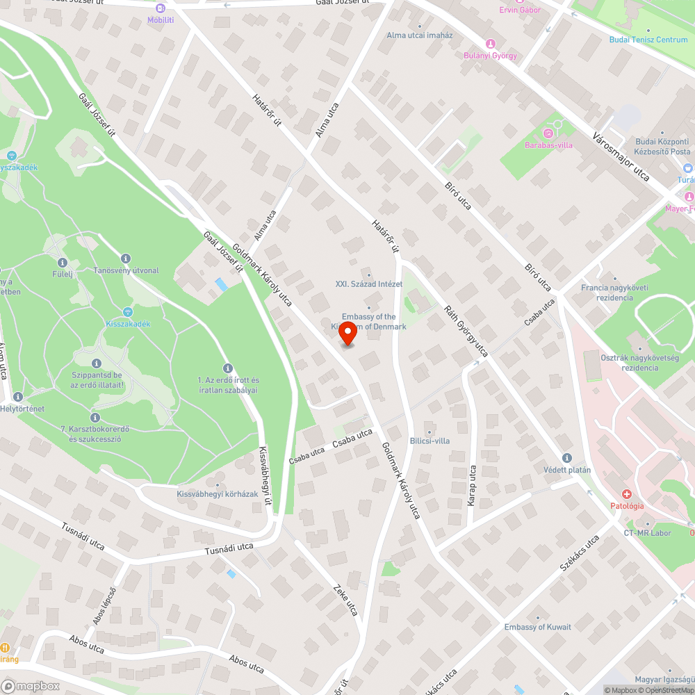 Rendszám nélküli autó bejelentés helye