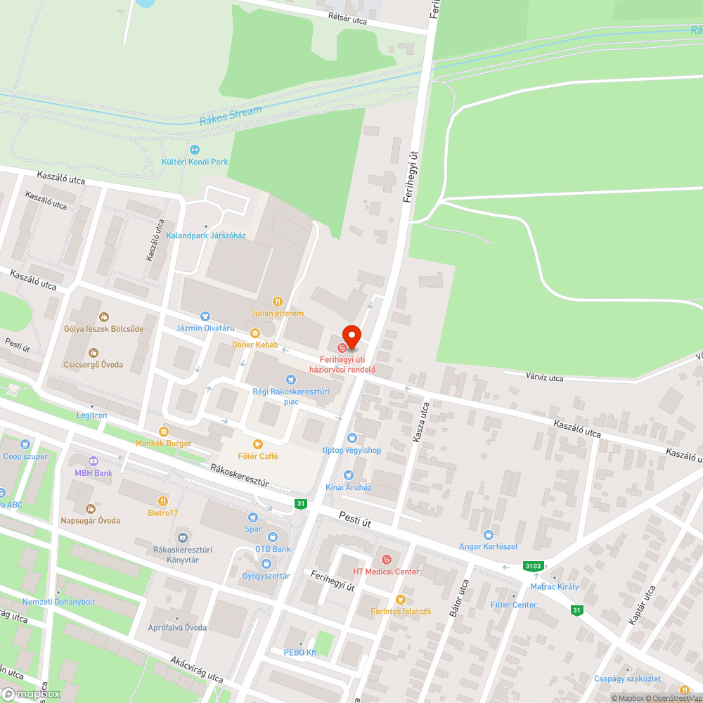 Ronda oszlop bejelentés helye