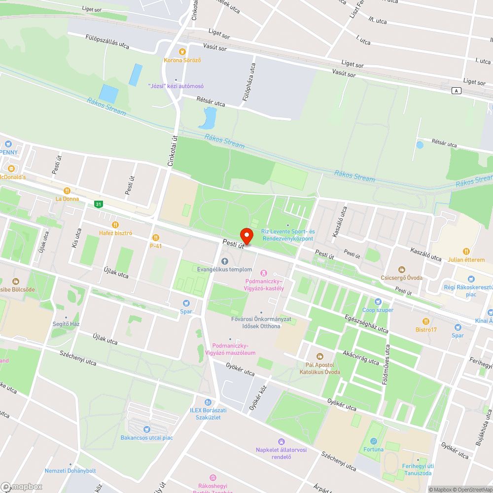 Kopott fedél bejelentés helye