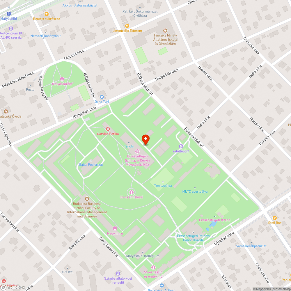 Hűtő bejelentés helye