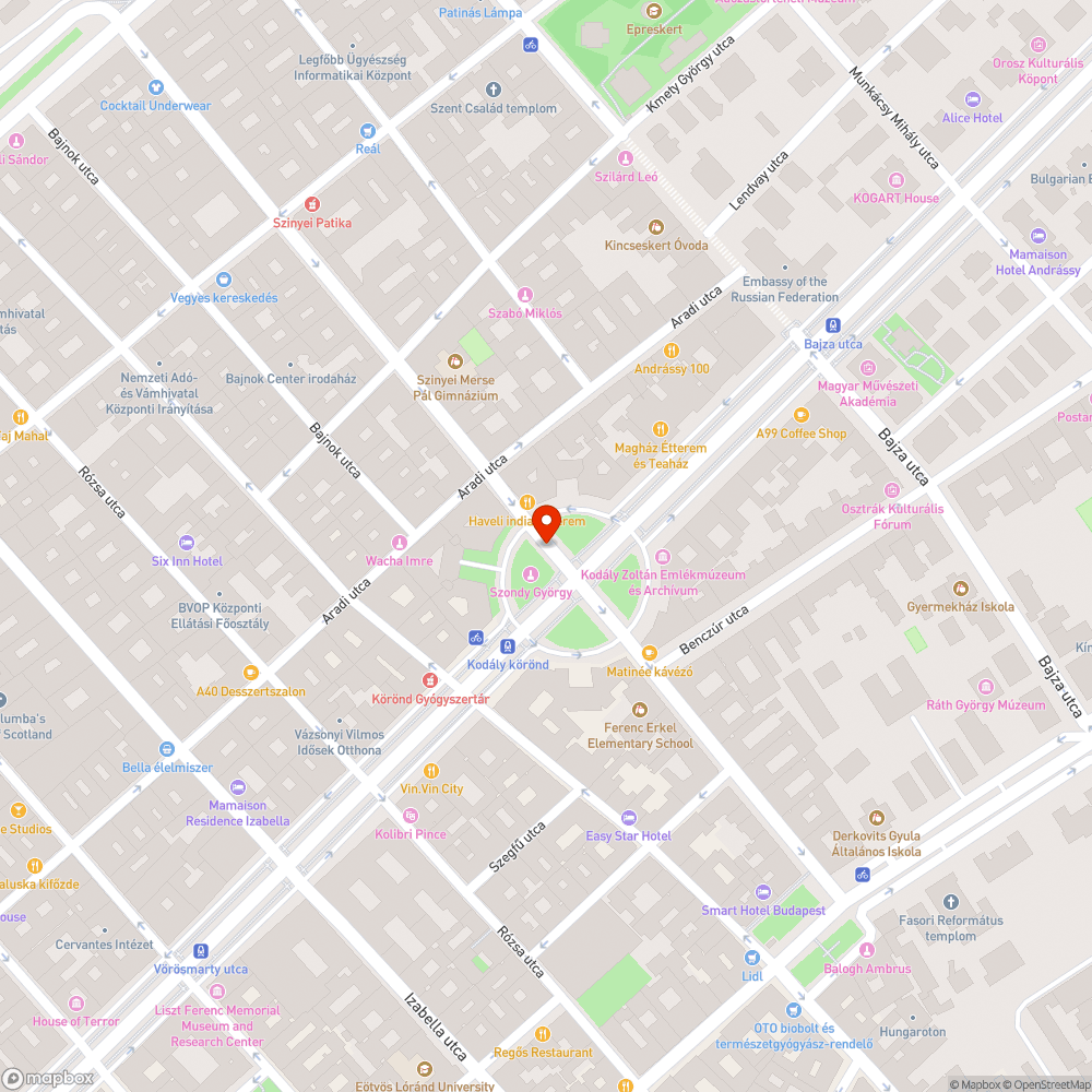 Elhagyott jármű bejelentés helye