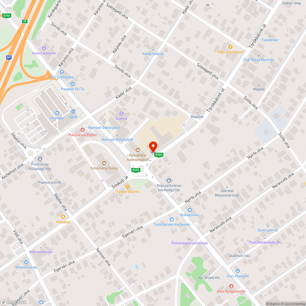 Két éves kisfiú balesete járdahiba miatt bejelentés helye