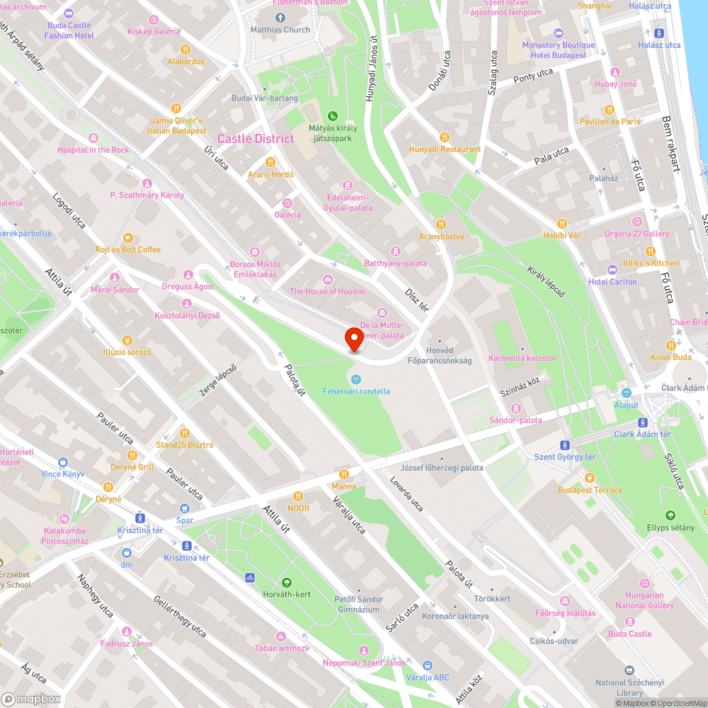 Üres fahely bejelentés helye