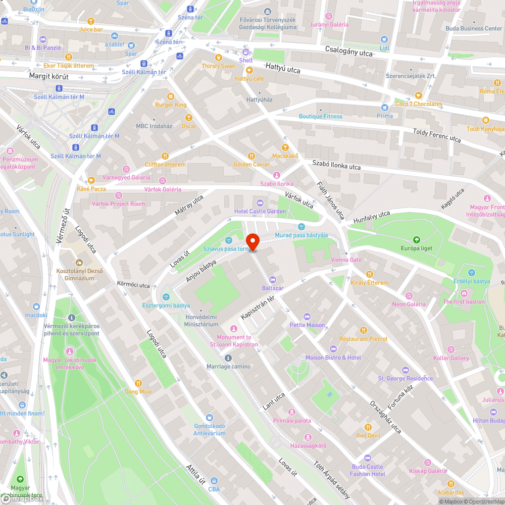 Hiányzó köztéri szemetes bejelentés helye