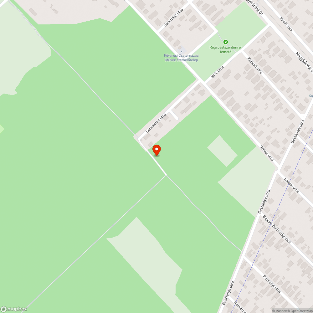 Szemét a Lenvászon utcától a Belsőmajor lakóparkig bejelentés helye