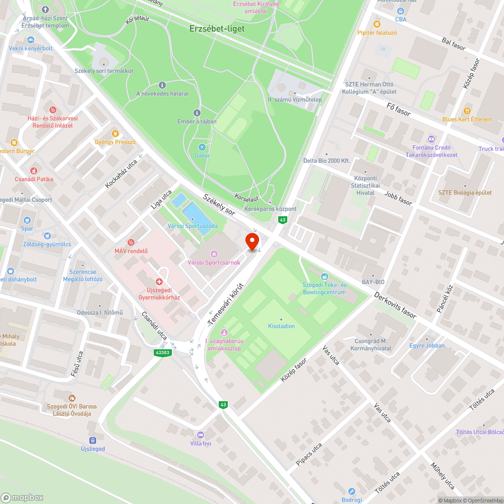 Kiégett lámpa a Temesvári körúton bejelentés helye